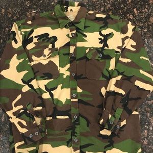 Antisocial Social Club Camo Flannel